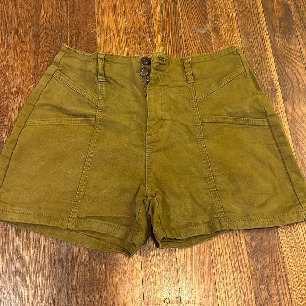 High waisted shorts